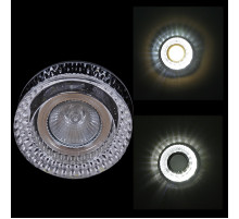 Встраиваемый светильник Reluce 71090-9.0-001D MR16 +LED3W BK