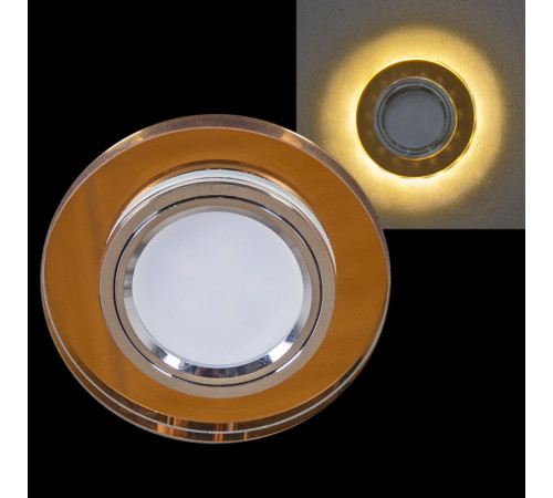 Встраиваемый светильник Reluce 16309-9.0-001LF MR16+LED3W TEA Встраиваемый светильник Reluce 16309-9.0-001LF MR16+LED3W TEA