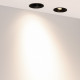 Светильник безрамочный Arlight DL-ROTARA-R63-6W Day4000 (Черный RAL9005, 36 deg, 230V) (IP20 Металл) 064946