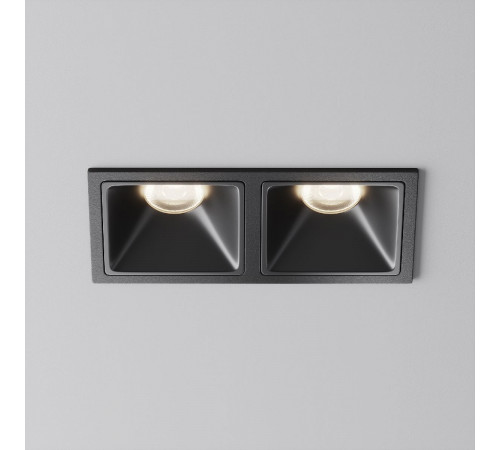 Встраиваемый светильник Maytoni Alfa LED DL043-02-10W4K-SQ-B-1 Встраиваемый светильник Maytoni Alfa LED DL043-02-10W4K-SQ-B-1