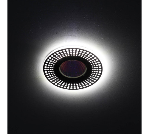 Встраиваемый светильник ЭРА DK LD41 WH/BK Б0037383