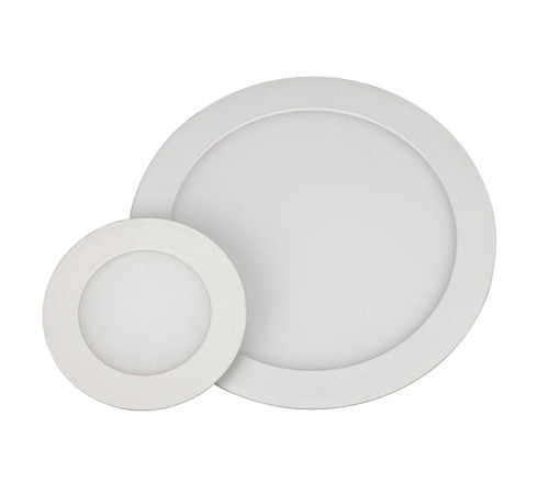 Встраиваемый светильник Arlight MS-EDGE-R120-6W Warm3000 (WH, 115 deg, 230V) (IP44 Металл) 049176