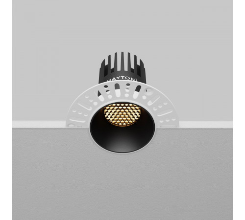 Встраиваемый светильник Maytoni Dip DL119-10W-2.7K-TRS-B Встраиваемый светильник Maytoni Dip DL119-10W-2.7K-TRS-B