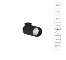 Подсветка для ювелирных изделий Arte Lamp Presto A6381PL-1BK