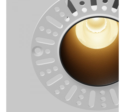 Встраиваемый светильник Maytoni Dip DL120-10W-2.7K-TRS-B