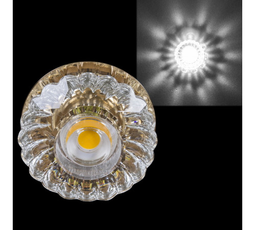 Встраиваемый светильник Reluce 09097-9.0-001T LED COB10W GD Встраиваемый светильник Reluce 09097-9.0-001T LED COB10W GD