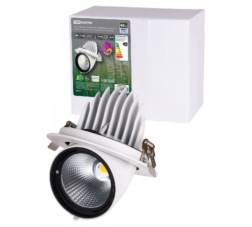 Встраиваемый светодиодный светильник TDM Electric Акцент-1DSL-01-040-NW SQ0369-0405 Встраиваемый светодиодный светильник TDM Electric Акцент-1DSL-01-040-NW SQ0369-0405