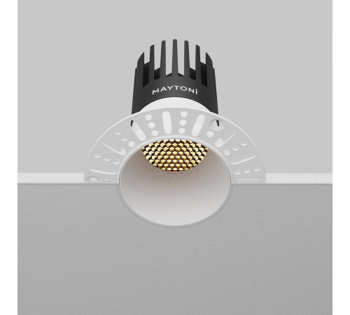 Встраиваемый светильник Maytoni Dip DL122-15W-2.7K-TRS-W Встраиваемый светильник Maytoni Dip DL122-15W-2.7K-TRS-W