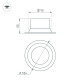 Встраиваемый светильник даунлайт Arlight MS-BREEZE-BUILT-R104-12W Warm2700 (WH, 90 deg, 230V) (IP20 Металл) 054714