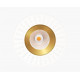 Встраиваемый светильник Italline IT02-028 gold 3000K