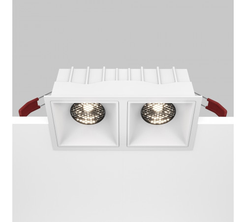 Встраиваемый светильник Maytoni Technical Alfa LED DL043-02-15W4K-SQ-W Встраиваемый светильник Maytoni Technical Alfa LED DL043-02-15W4K-SQ-W
