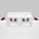 Встраиваемый светильник Maytoni Technical Alfa LED DL043-02-15W4K-SQ-W