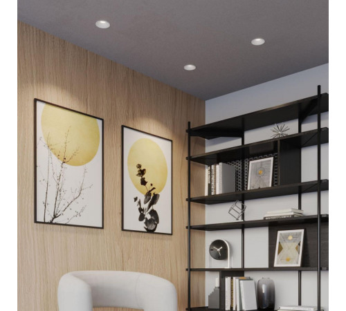 Встраиваемый светильник с переключателем цветовой температуры и угла рассеивания Novotech Wir Nova 359851