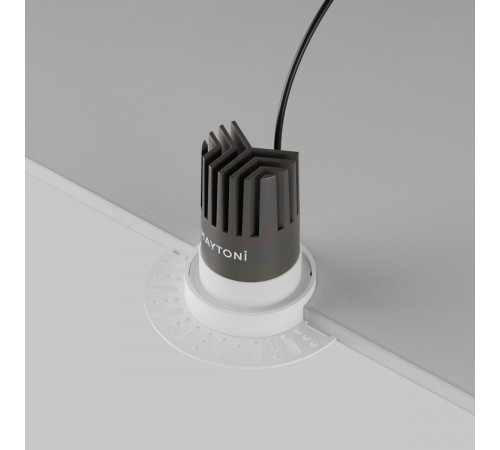 Встраиваемый светильник Maytoni Technical Dip DL124-10W-3K-TRS-W Встраиваемый светильник Maytoni Technical Dip DL124-10W-3K-TRS-W