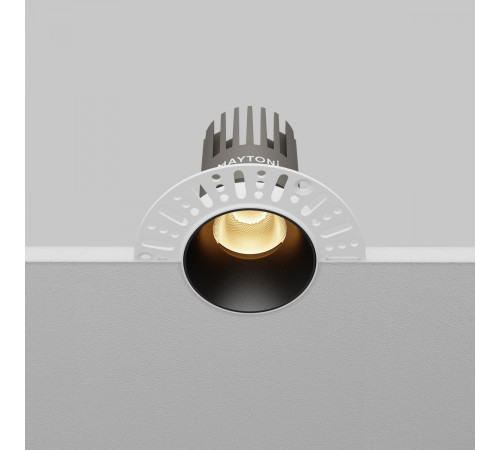 Встраиваемый светильник Maytoni Technical Dip DL124-10W-2.7K-TRS-B Встраиваемый светильник Maytoni Technical Dip DL124-10W-2.7K-TRS-B