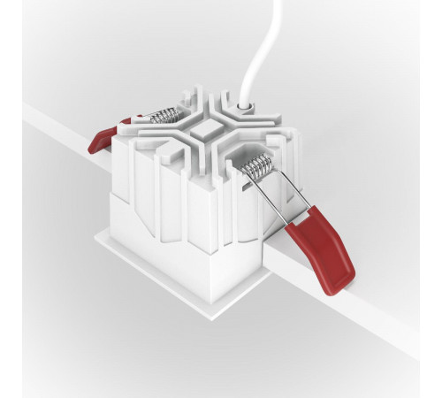 Встраиваемый светильник Maytoni Technical Alfa LED DL043-01-10W4K-D-SQ-W