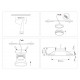 Встраиваемый светильник Ambrella Light Techno spot GX Standard tech TN51823