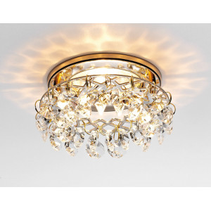 Встраиваемый светильник Ambrella Light K7070 CL/G