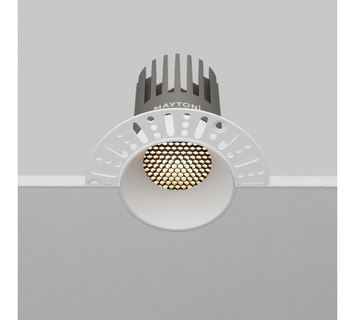 Встраиваемый светильник Maytoni Technical Dip DL121-15W-3K-TRS-W