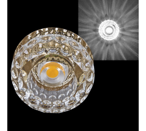 Встраиваемый светильник Reluce 09038-9.0-001T LED COB10W GD Встраиваемый светильник Reluce 09038-9.0-001T LED COB10W GD