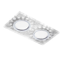 Встраиваемый светодиодный светильник Ambrella Light Led S234/2 W/CH/WH