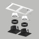 Встраиваемый светильник Lightstar Domino (214526+214507+214507+214007+214007) D5260707BMOD