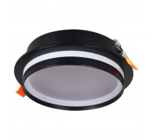 Встраиваемый светильник Reluce 70002-9.0-001RLD GX70 BK