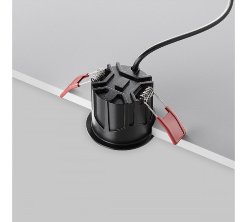 Встраиваемый светильник Maytoni Alfa LED DL043-01-10W2.7K-RD-B Встраиваемый светильник Maytoni Alfa LED DL043-01-10W2.7K-RD-B