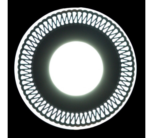 Встраиваемый светильник Reluce 63903-9.0-001RD LED3+3W BK