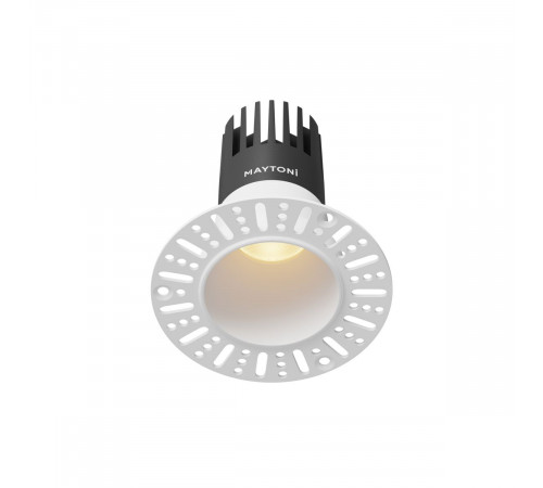 Встраиваемый светильник Maytoni Dip DL120-10W-2.7K-TRS-W