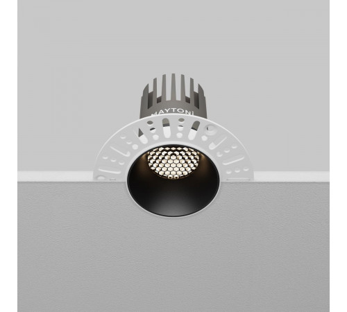 Встраиваемый светильник Maytoni Technical Dip DL124-10W-4K-TRS-B Встраиваемый светильник Maytoni Technical Dip DL124-10W-4K-TRS-B