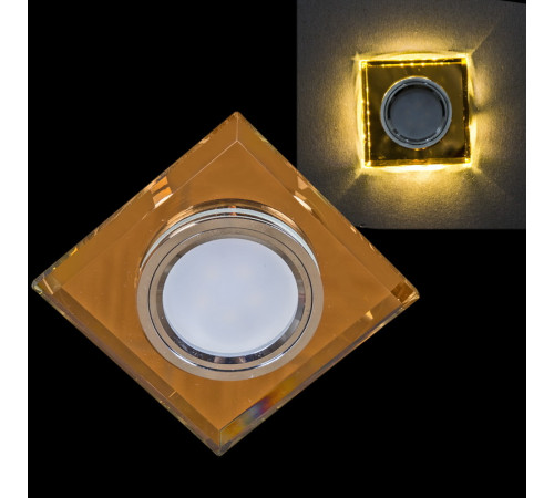 Встраиваемый светильник Reluce 16310-9.0-001LF MR16+LED3W TEA Встраиваемый светильник Reluce 16310-9.0-001LF MR16+LED3W TEA