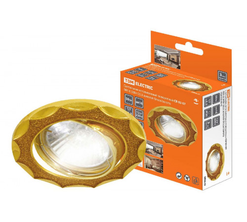 Встраиваемый светильник TDM Electric СВ 02-07 SQ0359-0040 Встраиваемый светильник TDM Electric СВ 02-07 SQ0359-0040
