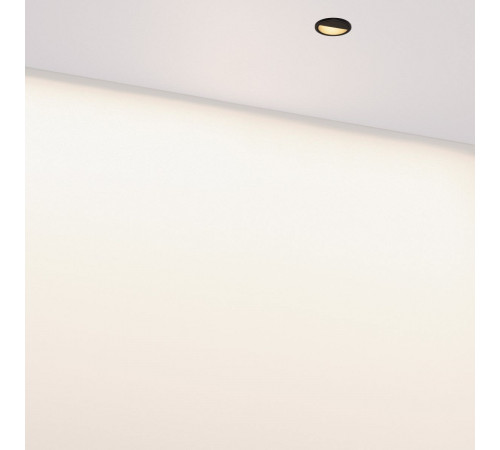 Встраиваемый светильник Arlight DL-VEILA-R39-6W Day4000 (Черный RAL9005, A44x46 deg, 230V) (IP20 Металл) 064954