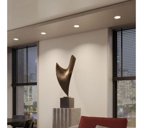 Встраиваемый светильник с переключателем цветовой температуры Novotech Wir Lante 359879