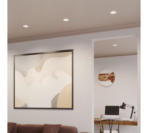 Встраиваемый светильник с переключателем цв. температуры Novotech Wir Brillo 359869