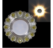 Встраиваемый светильник Reluce 14301-9.0-001LD MR16+LED3W WT/YL
