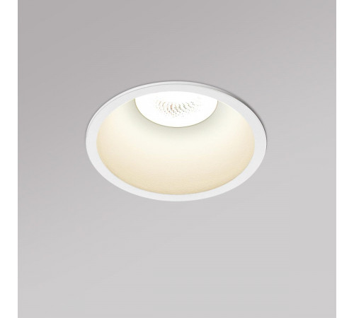 Встраиваемый светильник с переключателем цветовой температуры и угла рассеивания Novotech Wir Solis 359859