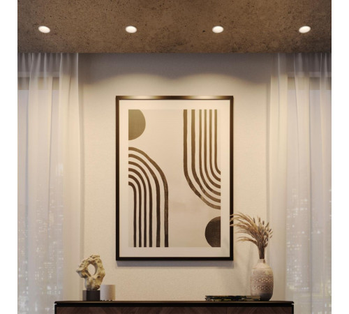 Встраиваемый светильник с переключателем цв. температуры Novotech Wir Brillo 359861