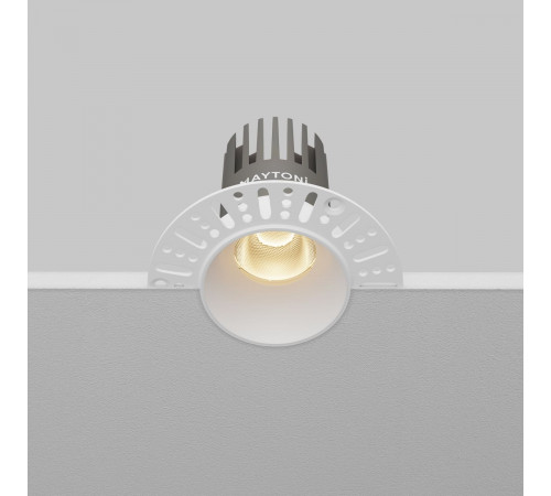 Встраиваемый светильник Maytoni Technical Dip DL124-10W-3K-TRS-W Встраиваемый светильник Maytoni Technical Dip DL124-10W-3K-TRS-W