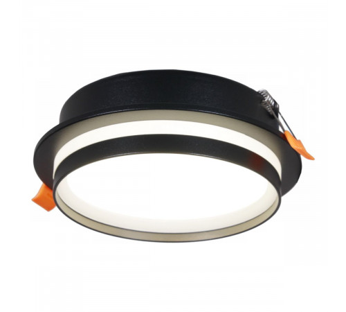 Встраиваемый светильник Reluce 70002-9.0-001RLD GX70 BK