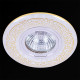 Встраиваемый светильник Reluce 09502-9.0-001MN MR16+LED3W WH/GD