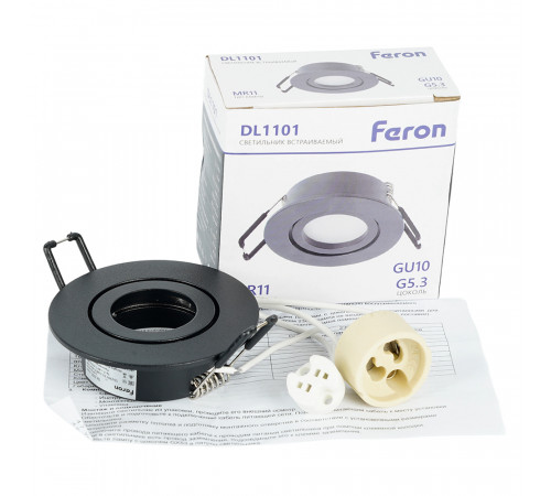 Встраиваемый светильник Feron DL1101 51947 Встраиваемый светильник Feron DL1101 51947