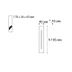 Встраиваемый светильник Italline IT06-6040 white 3000K