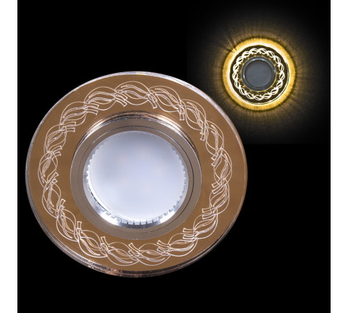 Встраиваемый светильник Reluce 00923-9.0-001CN MR16+LED3W FGD