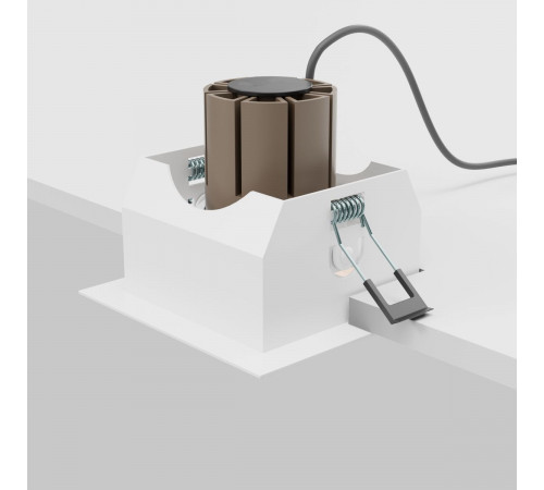 Встраиваемый светильник Maytoni Technical Metal Modern DL008-12W2.7-3-4K-W