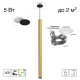 Встраиваемый светильник Citilux SkyPORT.10 Tubu CL51512V_KORD LED