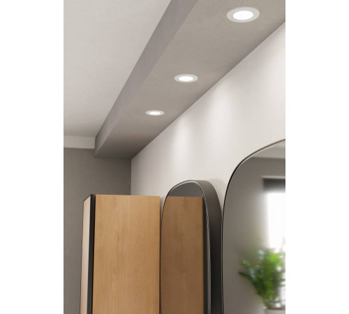 Встраиваемый светильник с рег-кой цветовой темп-ры Eglo Fueva 6 901416