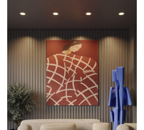 Встраиваемый светильник с переключателем цветовой температуры Novotech Wir Lante 359877