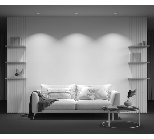 Встраиваемый светильник Maytoni Technical Metal Modern DL008-12W2.7-3-4K-W